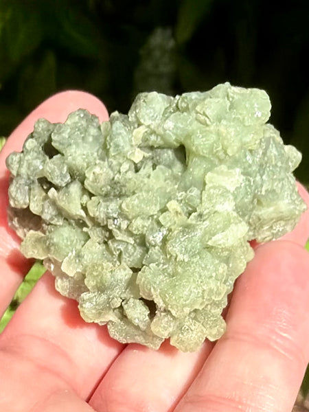 Prehnite with Epidote Cluster