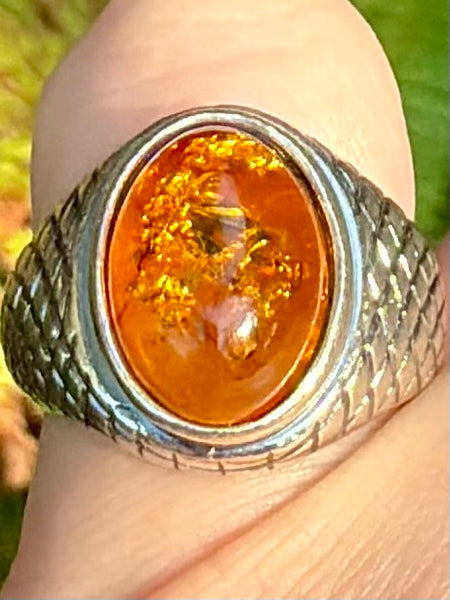 Baltic Amber Ring Size 6.5 - Morganna’s Treasures