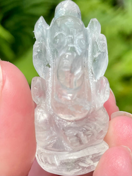 Clear Quartz Ganesha - Morganna’s Treasures