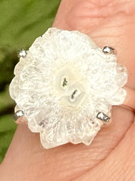 Quartz Stalactite Ring Size 7 - Morganna’s Treasures