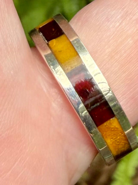 Egg Yolk Baltic Amber Ring Size 6 - Morganna’s Treasures