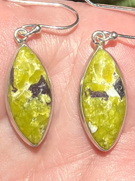 Lizardite Earrings - Morganna’s Treasures