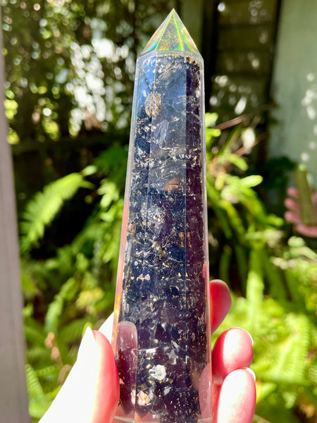Black Tourmaline Orgonite Tower - Morganna’s Treasures