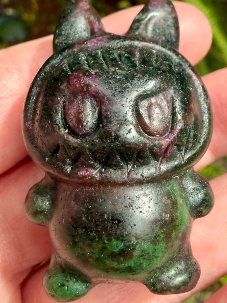 Ruby in Zoisite Labubu - Morganna’s Treasures