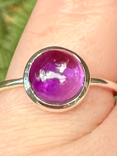 Purple Amethyst Ring Size 6.5 - Morganna’s Treasures