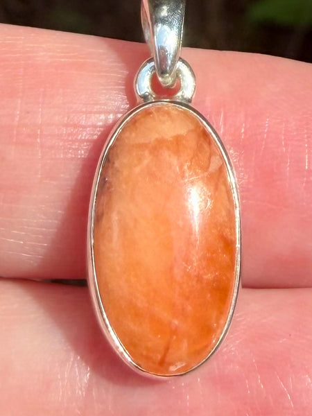 Orange Calcite Pendant - Morganna’s Treasures