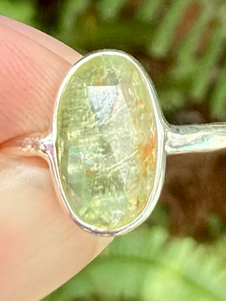 Green Kyanite Ring Size 5