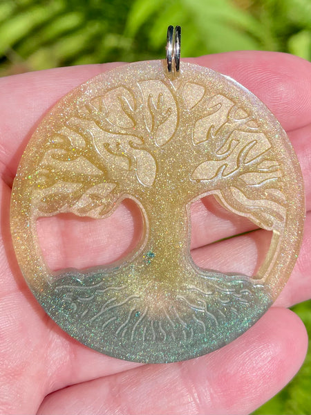 Resin Tree of Life Pendant - Morganna’s Treasures