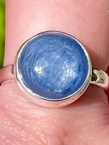 Blue Kyanite Ring Size 8 - Morganna’s Treasures 