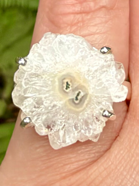Quartz Stalactite Ring Size 7 - Morganna’s Treasures