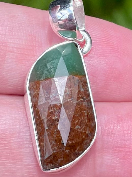 Boulder Chrysoprase Pendant - Morganna’s Treasures 