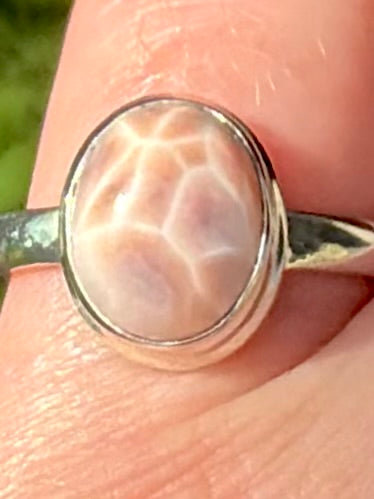 Natrolite Ring Size 8