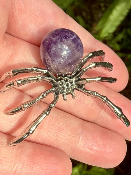 Purple Amethyst Spider