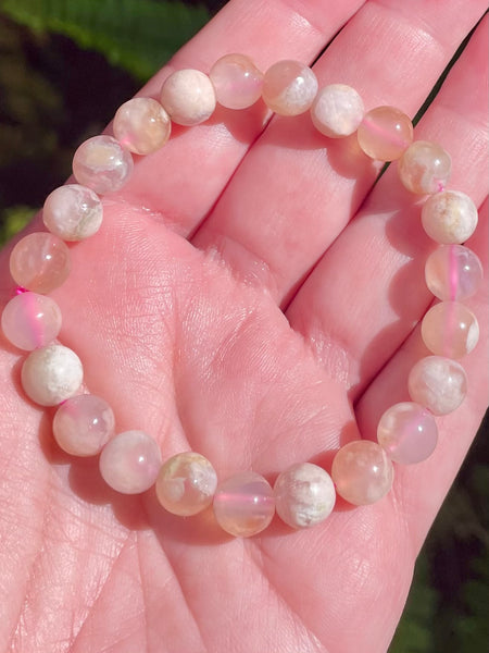 Flower Agate Bracelet - Morganna’s Treasures