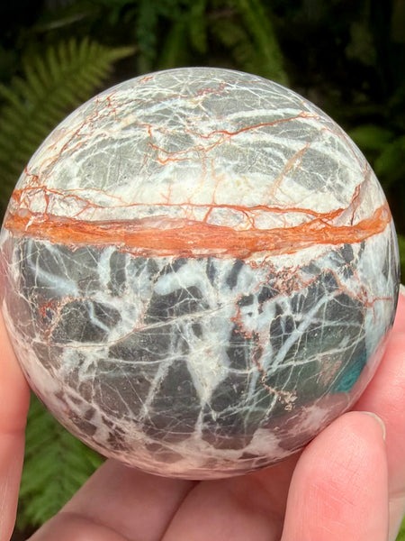Spider Web Jasper Sphere