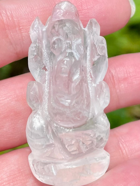 Clear Quartz Ganesha - Morganna’s Treasures