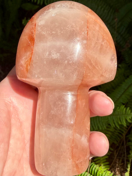 Beautiful Hematoid Quartz Mushroom - Morganna’s Treasures