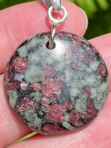 Russian Eudialyte Pendant - Morganna’s Treasures 