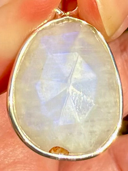 Faceted Moonstone Pendant - Morganna’s Treasures