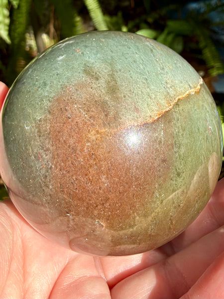 Gorgeous Bloodstone Sphere
