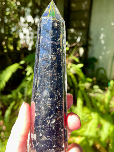 Black Tourmaline Orgonite Tower - Morganna’s Treasures