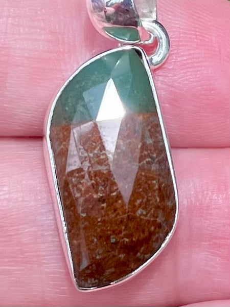 Boulder Chrysoprase Pendant - Morganna’s Treasures 