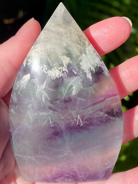Beautiful Fluorite Flame