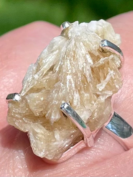 Barite with Cerussite Cluster Ring Size 7 - Morganna’s Treasures