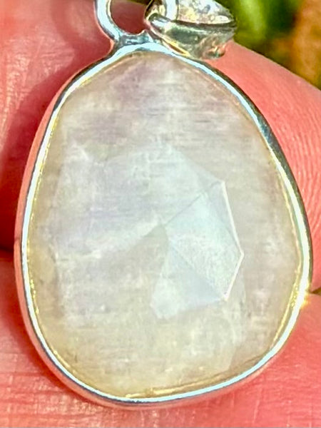 Faceted Moonstone Pendant - Morganna’s Treasures