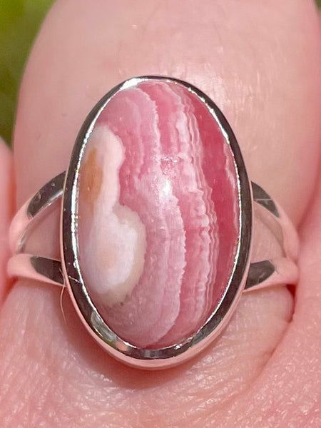 Rhodochrosite Ring Size 7.5 - Morganna’s Treasures 