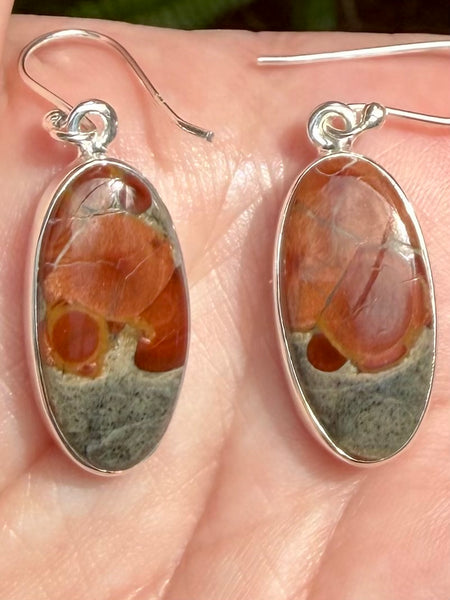 Peanut Obsidian Earrings - Morganna’s Treasures