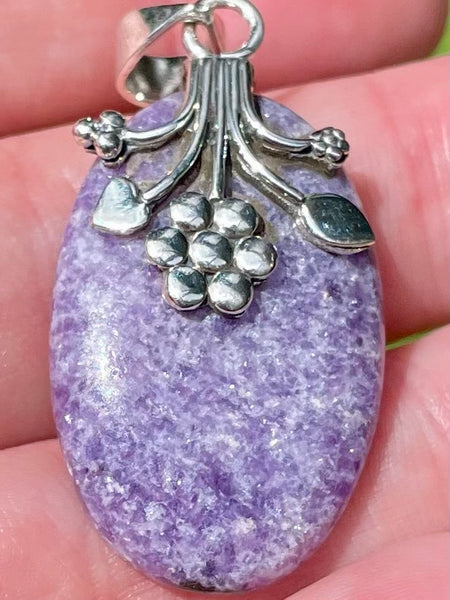 Lepidolite Pendant - Morganna’s Treasures 