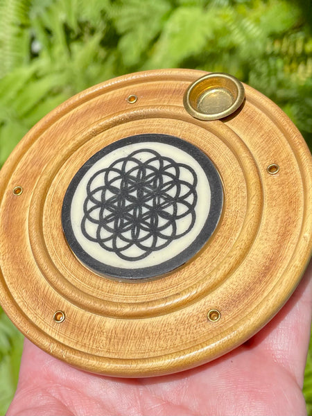 Flower of Life Incense Burner - Morganna’s Treasures