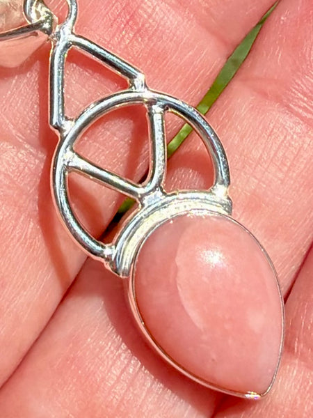 Peruvian Pink Opal Pendant