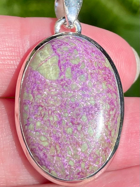 Variscite in Purpurite Pendant - Morganna’s Treasures 