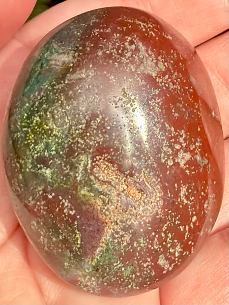 Ocean Jasper Palm Stone
