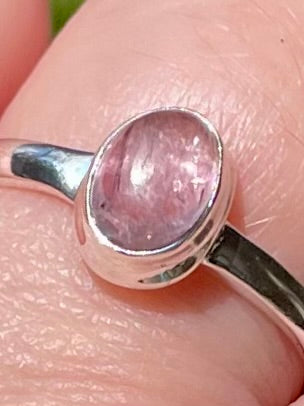 Pink Tourmaline Ring Size 8 - Morganna’s Treasures 