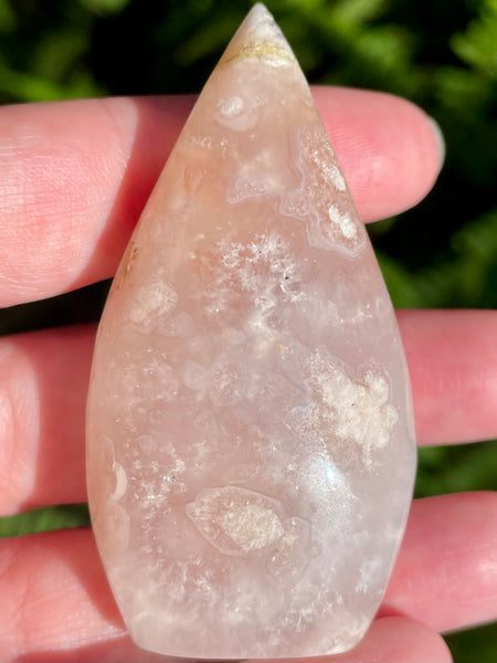 Small Flower Agate Flame - Morganna’s Treasures 