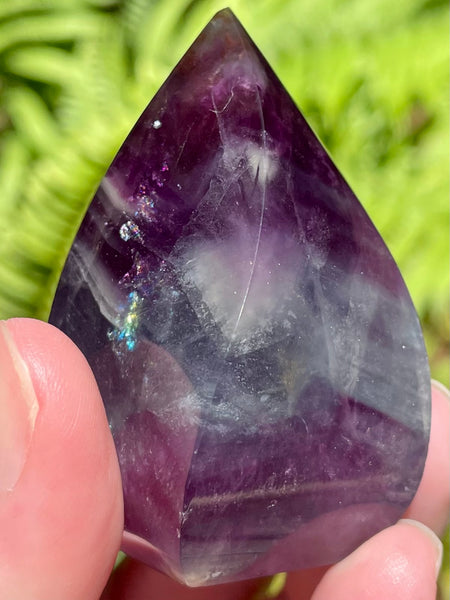 Purple Fluorite Flame - Morganna’s Treasures