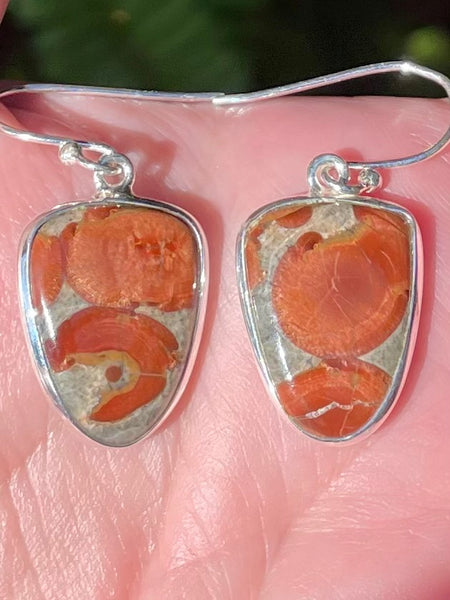 Peanut Obsidian Earrings