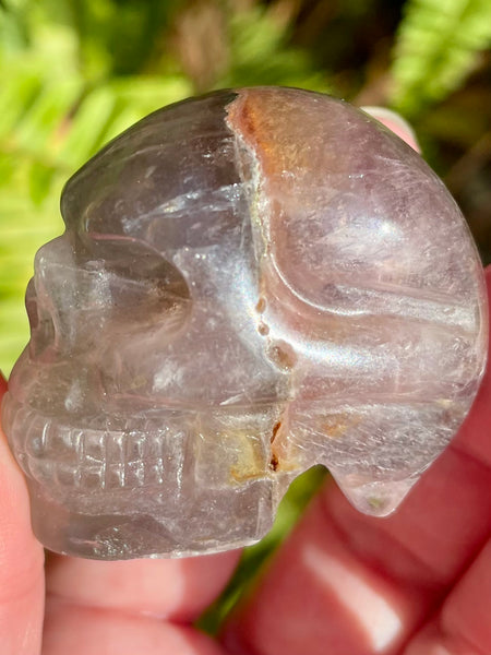 Carved Fluorite Skull - Morganna’s Treasures 