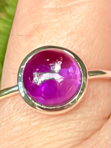 Purple Amethyst Ring Size 6.5 - Morganna’s Treasures