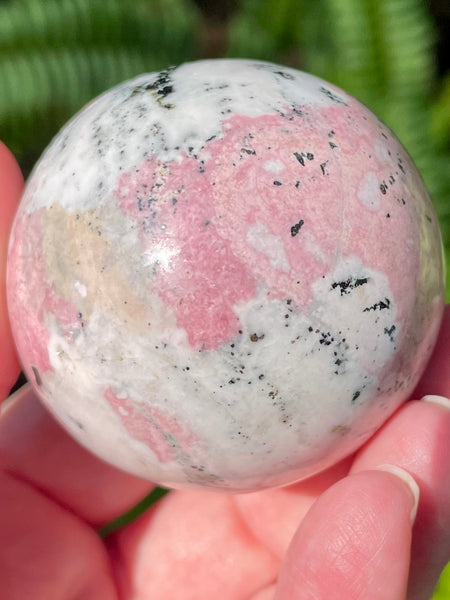 Rhodochrosite Sphere - Morganna’s Treasures