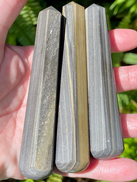 Tiger Skin Jasper Crystal Massage Wand - Morganna’s Treasures