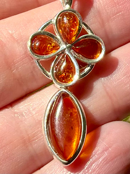 Baltic Amber Pendant - Morganna’s Treasures