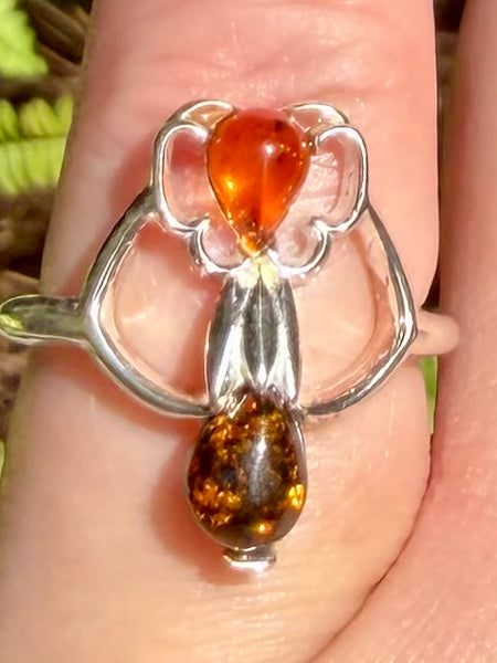 Baltic Amber Ring Size 6 - Morganna’s Treasures