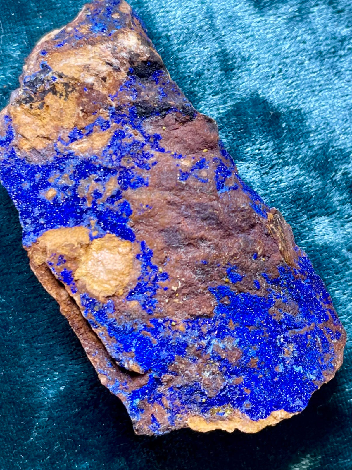 Rough Azurite from Morocco