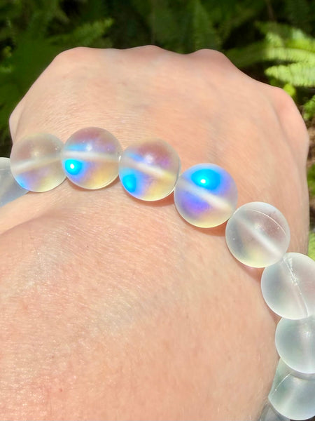 Iridescent Crystal Bracelet - Light - Morganna’s Treasures