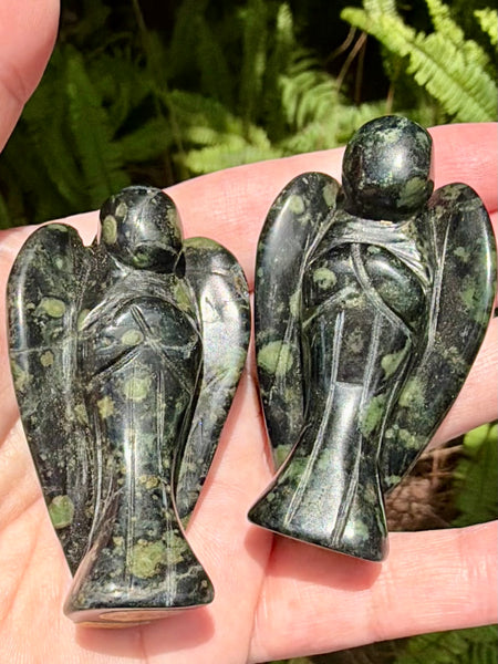 Kambaba Jasper Pocket Angel - Morganna’s Treasures