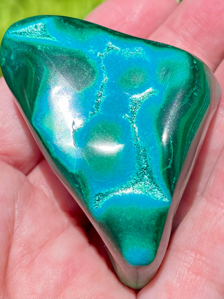 Beautiful Malachite in Chrysocolla from Africa - Morganna’s Treasures